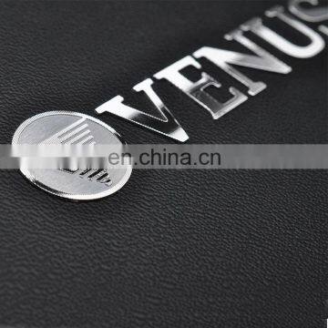 Fashion engraved logo metal label,aluminum separate logo for home-appliances