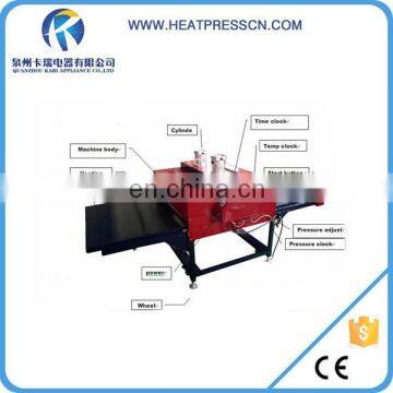 2015 hot offer large format pneumatic heat press machine