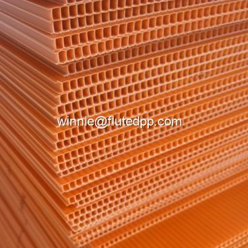 Polyprophylene Corrugated Plastic sheet