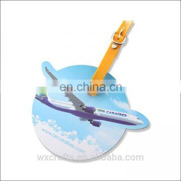 Unique Eco-friendly Metal Luggage Tag,leather Buckle Travel Luggage Tag photo-3