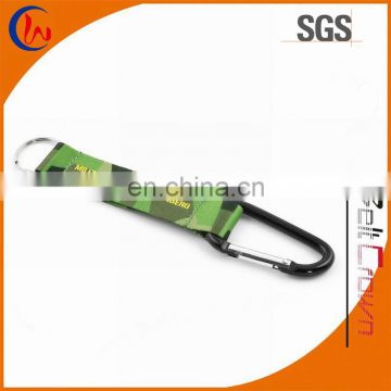 Sublimation Carabiner Short Strap Keychain