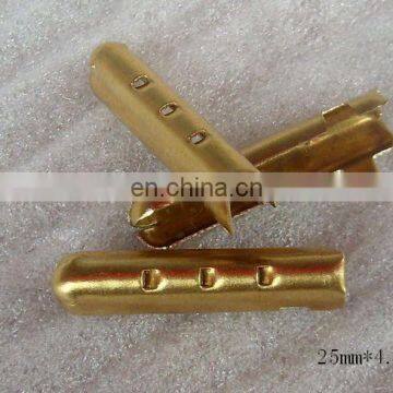 Brass Shoelace U Shape Aglet Metal Tip for Shoelace photo-3