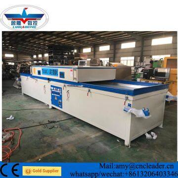 PVC film vacuum hot  laminating press machine for  wood cabinet door