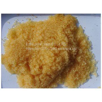 001×7 Styrene Series Gel Strong Acid Cation Exchange Resin