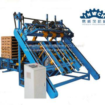 Euro and US Wood Pallet Assembly System Table