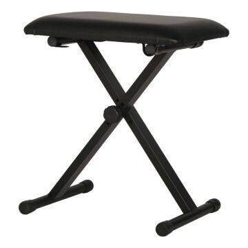 Wholesale Musical Instrument Leather Folding Adjustable Piano Stool Keyboard Bench Electronic Organ Stool
