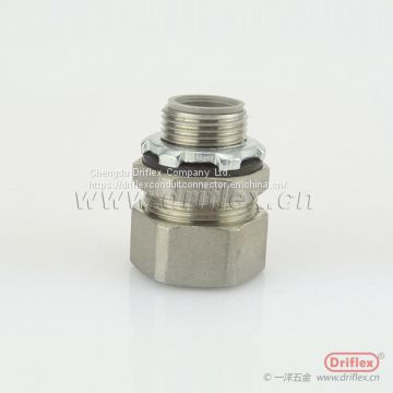 Driflex NPT PG PF Metric thread flexible steel conduit fittings