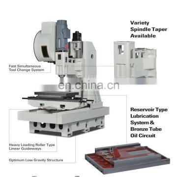 Taiwan Made Vertical Drilling And Tapping Machine Center , Cnc Drilling Machine Price