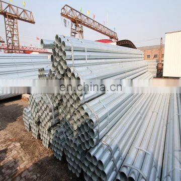 ASTM A53 A106 GR B Zinc Coating Tube Carbon Erw Steel Galvanized for Scaffolding Pipes photo-4