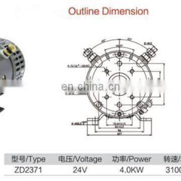 24V Electric Hydraulic DC Motor With Pump photo-5
