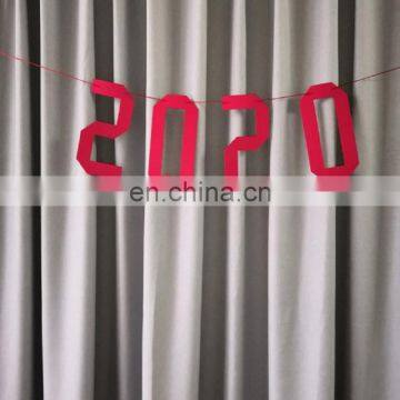 New Design 2020 Happy Birthday Felt Bunting Flag photo-4