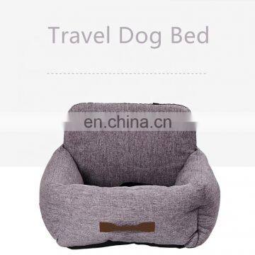 Pet Car Seat Travel Bed Dog Booster Car Seat With Clip-on Safety Leash,Car Seat Cover for Pets With Nonslip Bottom photo-4