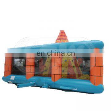 Rock Climbing Wall Jumper Bouncer Inflatable Jumping Bouncy Castle Bounce House