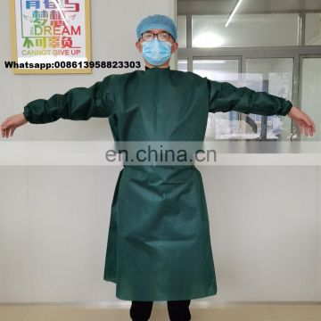 Full Automatic SMS Disposable Non Woven hospital doctor Isolation Surgical Gown Making Machine