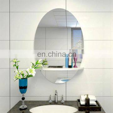 high quality oval bathroom mirror glass supplier