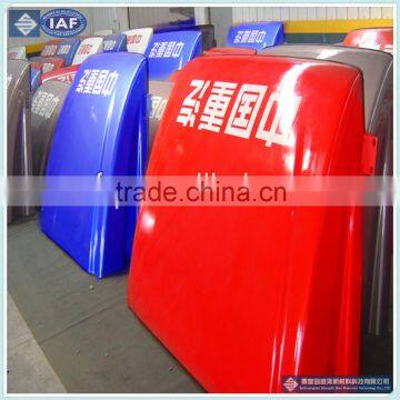 GRP FRP Fiberglass Deflector /SMC auto deflector parts/FRP air deflector/truck air deflector