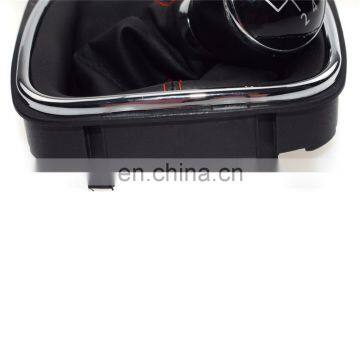 1KD711113A 5-Speed Manual Leather Gear Shift Knob For VW GOLF 05-12 Jetta 06-10 photo-5