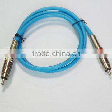 Gold Plated 4.5mm Audio Jack Video RCA Cable photo-4