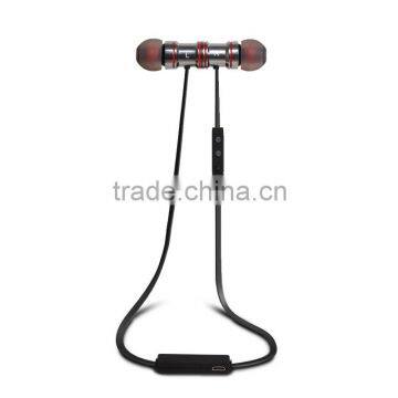 Bluetooth Headset Sweatproof V4.1 Magnet Attraction In-Ear Noise Cancelling Headphones Earbuds With Microphone For Sports photo-2