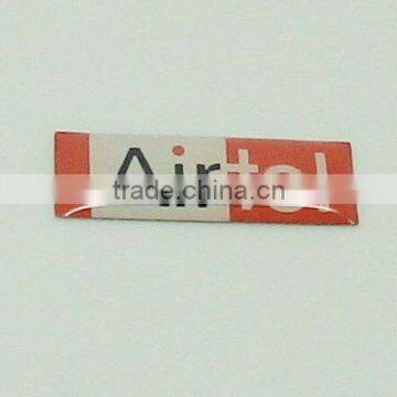 Elegant Domed Nameplate
