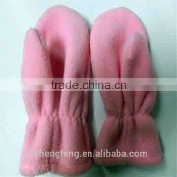 Wholesale children fingerless fleece gloves