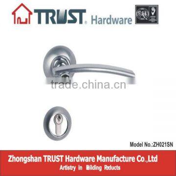 ZH021:TRUST Zinc Alloy Lever Door Handle with Escutcheon