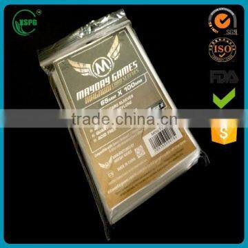 Hot sale custom OPP trading card sleeves