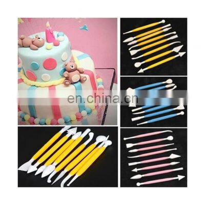 8pcs/Lot 16 Patterns Fondant Cake Decorating Flower Sugar Craft Modelling Tools Clay photo-2