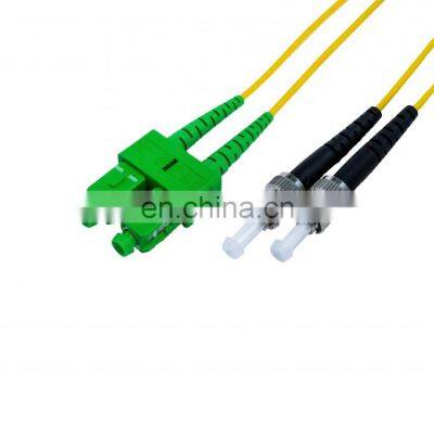 ftth SC APC to ST UPC Duplex Single mode G657A G652D 2.0mm 3.0mm Fiber Optic Patch cord Fiber Jumper