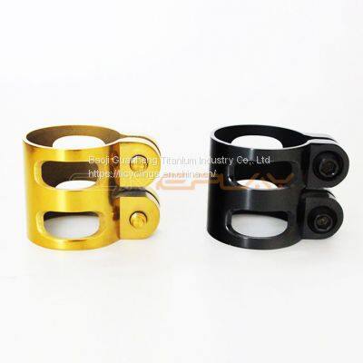 COMEPLAY Wholesale Factory Direct Titanium Double Clamp for Scooter photo-3