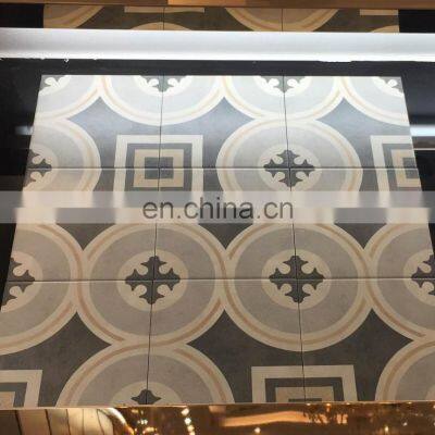 20x 20 Blue 3d Geometric Inkjet Interior Porcelain Floor and Outside Wall Decorative Tiles photo-4