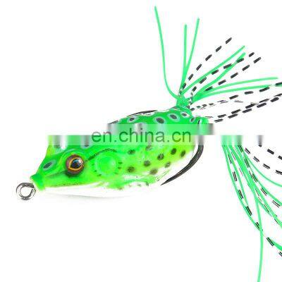 Topwater 14g 6cm Soft Fishing Bait Double Hooks Frog Lure for Stream Lake River Reservoir Pond Ocean Fishing photo-4