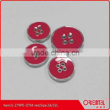 classical abs enamel DTM button for garment