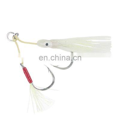 stainless jigging hooks 100pcs slow jigging hooks fishing jig hooks