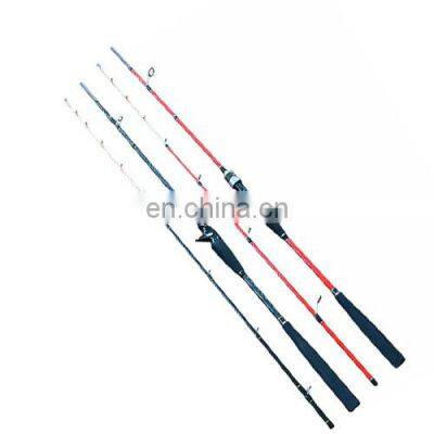 Export to Korea 1.5m-1.8m Light Saltwater Boat Squid Fishing Rod Carbon Fiber Casting TAI Rubber Rods