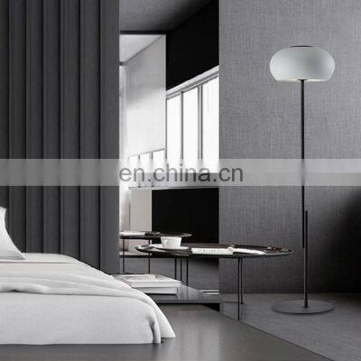 HUAYI High Quality Living Room Indoor Decoration Iron Aluminum LED Classic Globe Floor Lamp