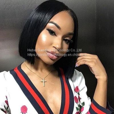 High Ending Natrual Color Human Hair Bob Wig