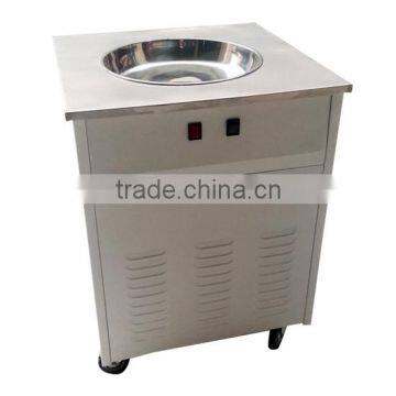 2016 Hot Sale Instant Ice Cream Fry Ice Cream Machine Roll