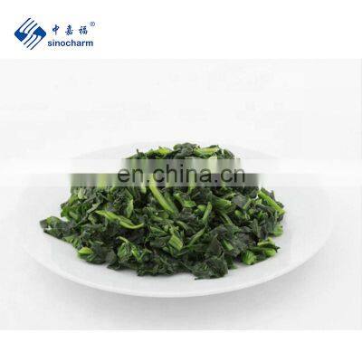 BRC A Approved Wholesale IQF Top Quality Finely Frozen Chopped Spinach from Sinocharm