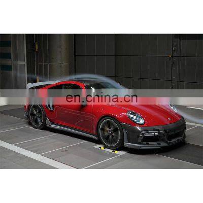 Runde New Arrival For Porsche 992 Turbos Upgrade Techart Dry Carbon Fiber Kit photo-5