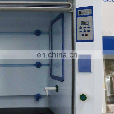 BIOBASE China Laboratory Chemistry Ducted PP Fume Hood FH1000P Polypropylene Fume Hoods With Filters Wiht LED Display Price