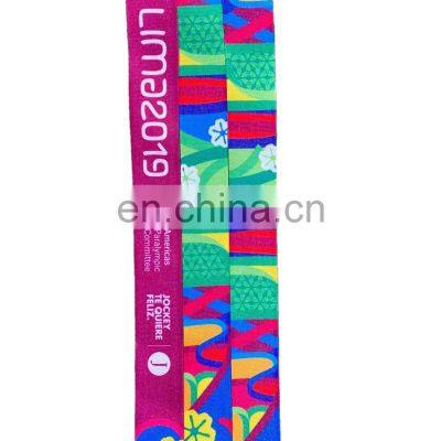 High Quality 25mm 20mm Spandex Polyester Heat Transfer Print Webbing Thermal Transfer Print Sublimation Webbing photo-5