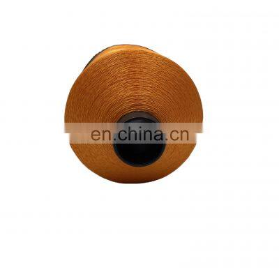 100% Nylon 6 Thread Nylon 66 Orange color High Tenacity Sewing Thread 250/2 250/3
