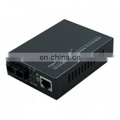 Industrial 100/1000Mb FTTH Gpon Singlemode Fiber to RJ45 SFP Mini Media Converter Ethernet