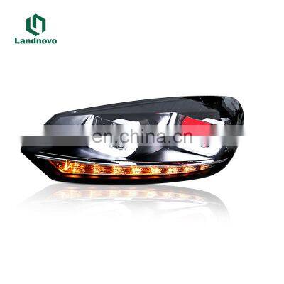 Landnovo Car Accessories Headlamp for VW Golf 6 2010-2012 Led Head Lamp Assembly