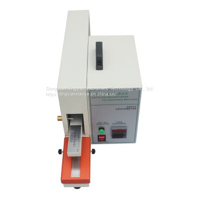 Best Sell Electric Dyeing Fastness Tester Electric Friction Color Fastness Testing Machine Crocking Test Machine