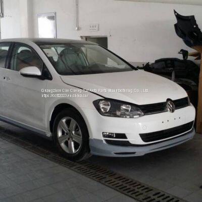 Volkswagen Golf VII Modified and Fitted Side Skirt With Front Lip and Back Lip photo-5