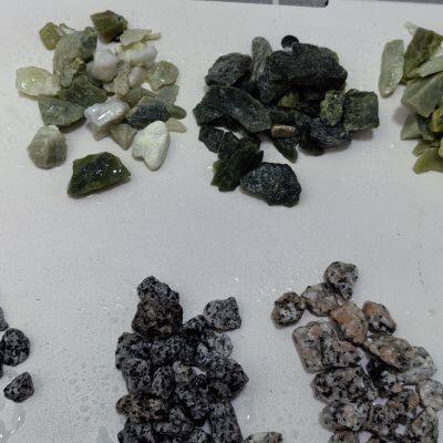 Wholesale Decoration Snow White Pebble Stone Clay White Coloured Pebbles White Pebbles Polished Stones