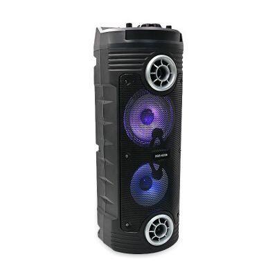 SING-E ZQS6208 Portable Dual 6.5 Inch Subwoofer Deep Bass Karaoke Support TWS With Display Screen Party DJ Speaker