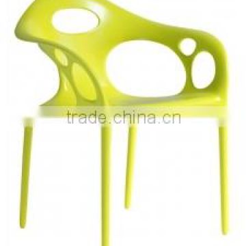 Replica wholesale famous design plastic PP white color Supernatural armChair perforated back by Ross Lovegrove